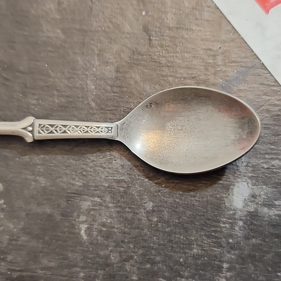OKINAWA Souvenir Spoon Nickle Silver - Picture 4 of 8